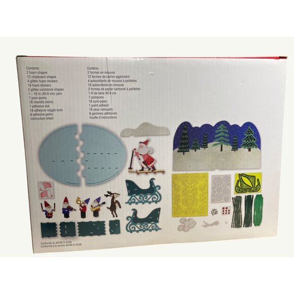 Creatology Winter Sleigh Kit 3D Structure 6+ Years - Picture 4 of 9